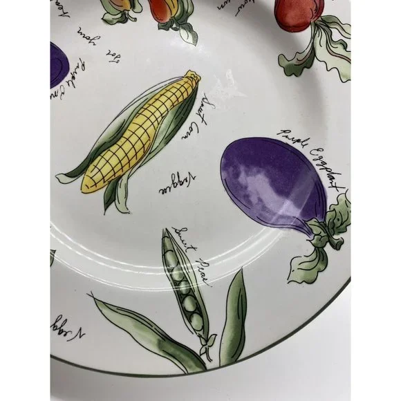 Garden Delight By Furio Serving Plate 8" - Picture 4 of 8